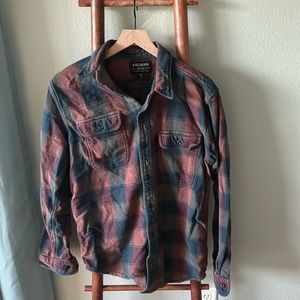 Filson Heavy Plaid button down size M